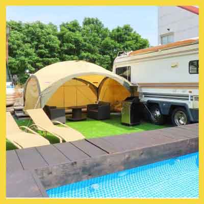 グランピングBBQについて