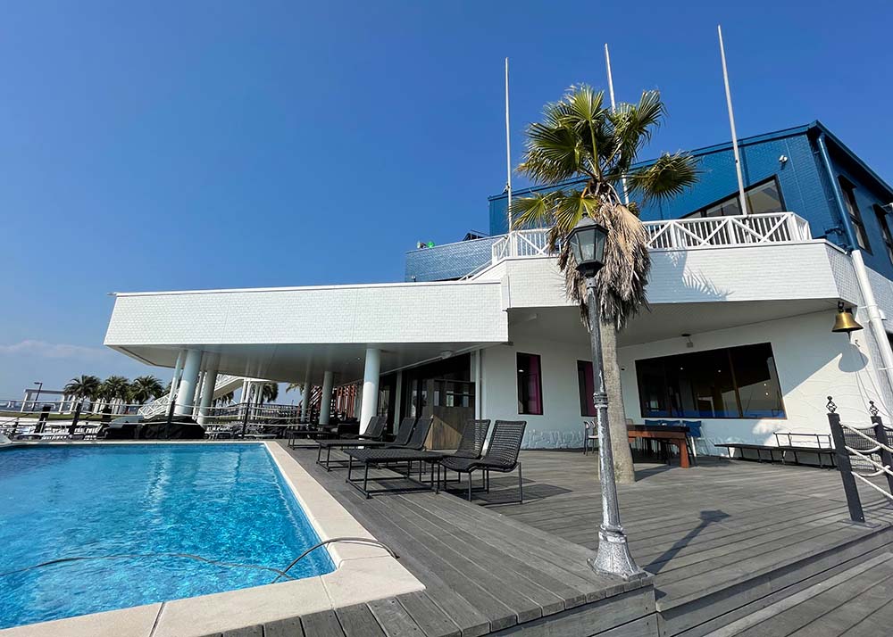 大阪北港プールサイドBBQ