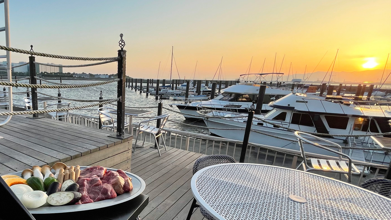 プールサイドBBQ