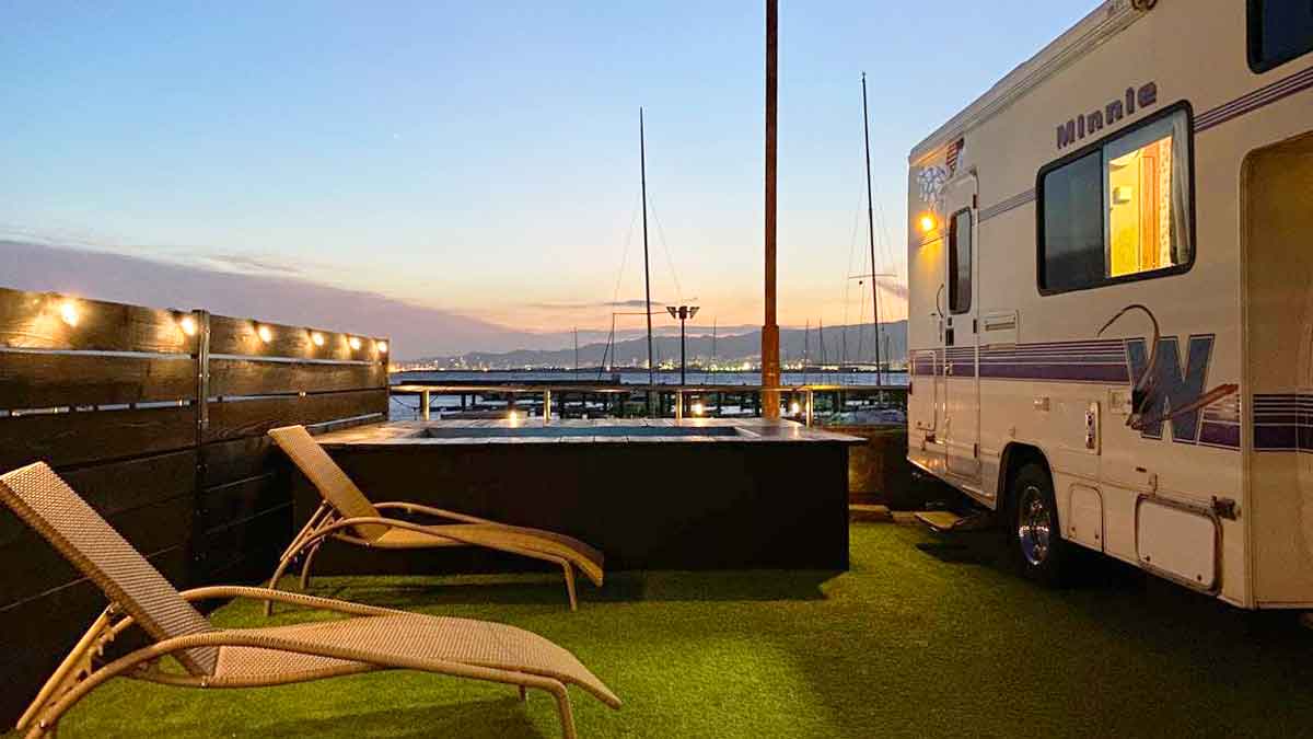 ヘミングウェイ大阪から見える景色